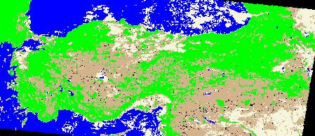 tarihli NDVI görüntüsü Şekil 4.61.