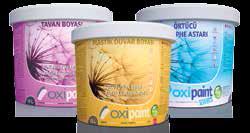 OXIPAINT EKOLOJİK BOYA KOKUYU YOK EDEN EKOLOJİK BOYA KULLANIM ALANI & ÖZELLİKLERİ Oxipaint, çeşitli doğal bileşenlerden oluşan dekoratif ve işlevsel son kat duvar boyasıdır.