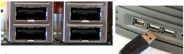 USB (Universel Serial Bus- Evrensel Seri Veriyolu) USB; IBM, Intel, Microsoft, Compaq gibi birçok firma tarafından üretilen bir