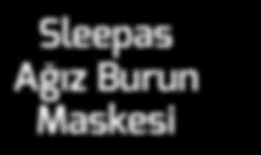 ORA NAZAL MASKELER Sleepas Ağız Burun Maskesi CPAP,