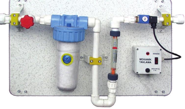 DEBİMETRE WATER FLOWMETER KULLANIM AMACI Tav silolarından önce, buğdaya devamlı olarak ihtiyaç duyulan miktarda su ilave etmek için kullanılır.