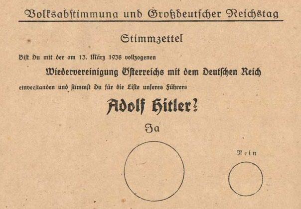 1934 REFERANDUMU İLE CUMHURBAŞKANLIĞI VE BAŞBAKANLIK BİRLEŞTİ Cumhurbaşkanı Hindenburg un ölümünden sadece 7 gün sonra Cumhurbaşkanlığı ile Başbakanlığın birleştirilmesi için bir referandum yapıldı.