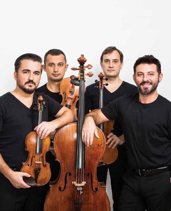 BORUSAN QUARTET ESEN KIVRAK 1. keman 1 st violin OLGU KIZILAY 2.