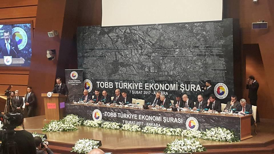 TOBB Türkiye Ekonomi Şurası" na