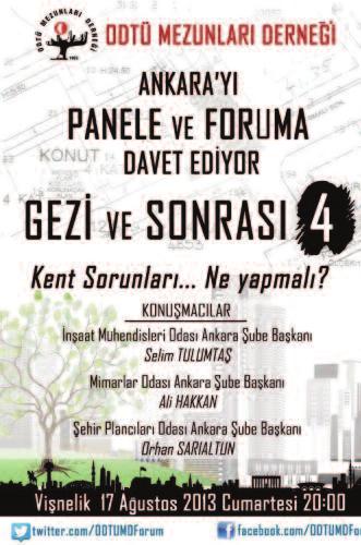 7. DÖNEM ÇALIŞMA RAPORU -- ETKİNLİKLER ve konuşmacılara sorularını yönelttiği forum ile devam etmiştir.