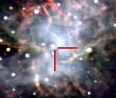 Eğer nötron yıldızları gerçekten süpernova patlamasından arta kalan nesne iseler, yakınlarında