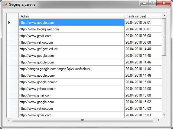 Private Sub BtnArama_Click(ByVal sender As System.Object, ByVal e As System.EventArgs) Handles BtnArama.Click WebBrowser1.