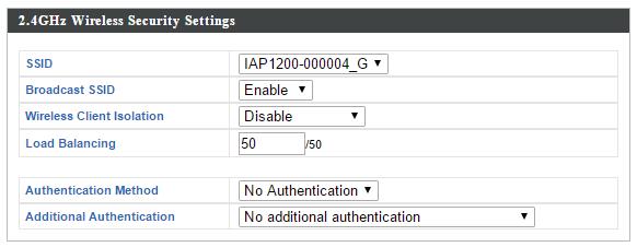 Birden çok SSID kullanıyorsanız, "SSID" aşağı açılır menüsünü kullanarak hangi SSID'nin yapılandırılacağını seçin. 5.