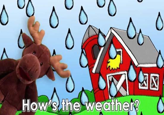 (6 YEAR OLDS) HOW S THE WEATHER SONG How s the weather? It s sunny. How s the weather? It s sunny. How s the weather? It s sunny. It s sunny, today. How s the weather? It s rainy. How s the weather? It s rainy. How s the weather? It s rainy. It s rainy, today.