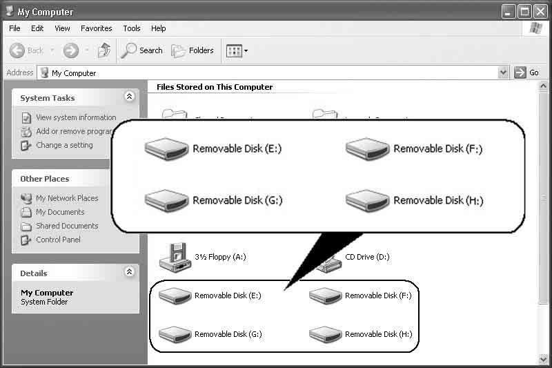 Bilgisayar sürücüsü adı Removable Disk (E:) (Çıkarılabilir Disk (E:)) Removable Disk (F:) (Çıkarılabilir Disk (F:)) Removable Disk (G:) (Çıkarılabilir Disk (G:)) Removable Disk (H:) (Çıkarılabilir