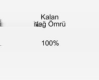 50 : Motor işletme sıcaklığına henüz erişilemedi 90 (orta : Normal işletim sıcaklığı bölge) 130 : Sıcaklık çok yüksek Not Motor soğutma sıvısı sıcaklığı çok yüksek ise aracı durdurun ve motoru