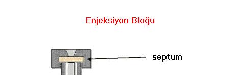 Enjeksiyon Sistemleri Enjeksiyon bloğunun görevi numuneyi gaz fazına