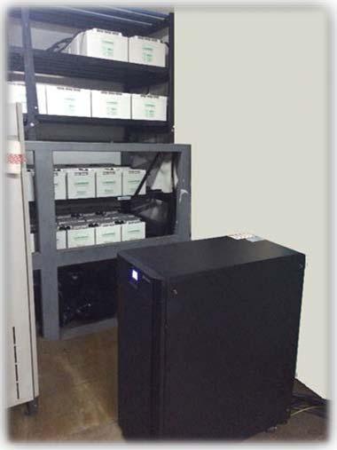 x 100 Ah / 12VDC akü seti ile yedekleme UPS sahip reçine kartlar, 5kA ve 6kV surge