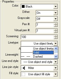 Eğere her durumda çıktınızda nesnenizi çizim ekranındaki renginde çizdirilmesini istiyorsanız,use Object Color seçeneği işaretlemeniz yeterli olacaktır.