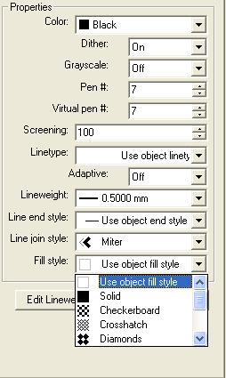 Line End Style: Çıktı sırasında çizgi uçlarının yani bitişlerinin Nasıl olusacağını belirlemek için seçenekler sunar.