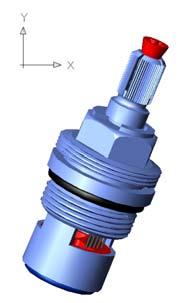 FACE UCS: Yüzeyden UCS oluşturmak. : ucs Çekme Menü : Tools UCS Face Standart Araç Çubuğu : Face UCS X,Y düzlemini 3d katı nesnelerin yüzlerinden hangisini seçtiyseniz ona hizalar.