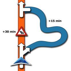 4.3.7 Trafik Aşağıdaki ayarları değiştirebilirsiniz: Düğme İşlev Gerçek zamanlı trafik bilgisi alabilecek Trafik alımını etkinleştirin veya devre dışı bırakın.