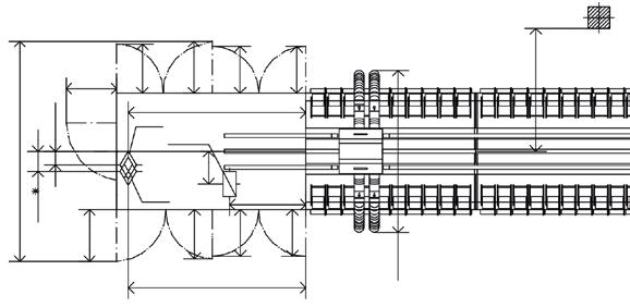 Makina Verileri Yarı otomatik open end iplik makinası R 36 2 420* (2 540**, 2 670***) 1 880 A 01 A 02 1 020* (1 140**) (1 270***) 000 510 A 03 1880 2 630* (2 750**, 2 880***) 2 615 2 350 L = 12 415 2