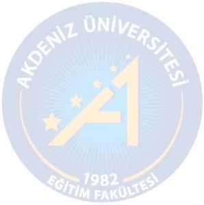 T.C. AKDENİZ ÜNİVERSİTESİ EĞİTİM FAKÜLTESİ PEDAGOJİK FORMASYON EĞİTİMİ SERTİFİKA PROGRAMI MERKEZİ SINAVI 1.SINAVA İLİŞKİN BİLGİLER 1.