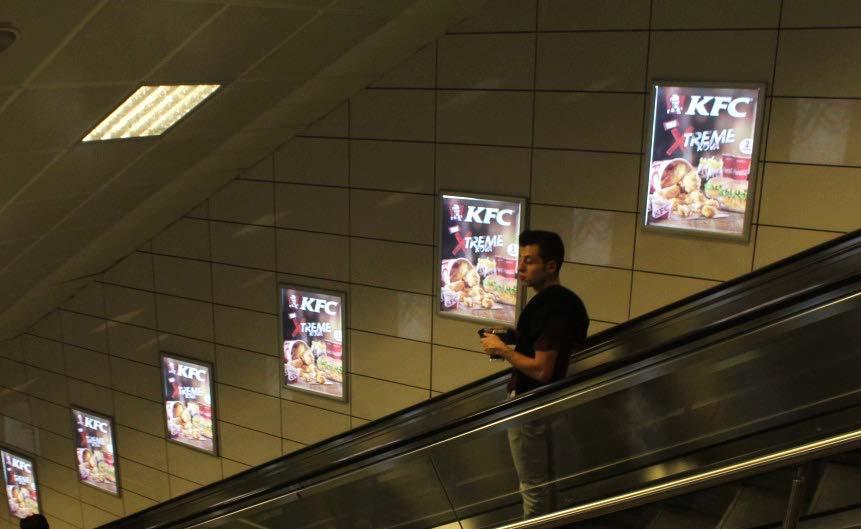 kfc METRO yürüyen