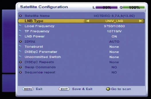 Uydu Konfigurasyon USALS ayarlari sinyalinden bunu otomatik olarak almasını da isteyebiliyorsunuz. Yaz saati gibi uygulamaların desteklendiğini de söyleyelim.