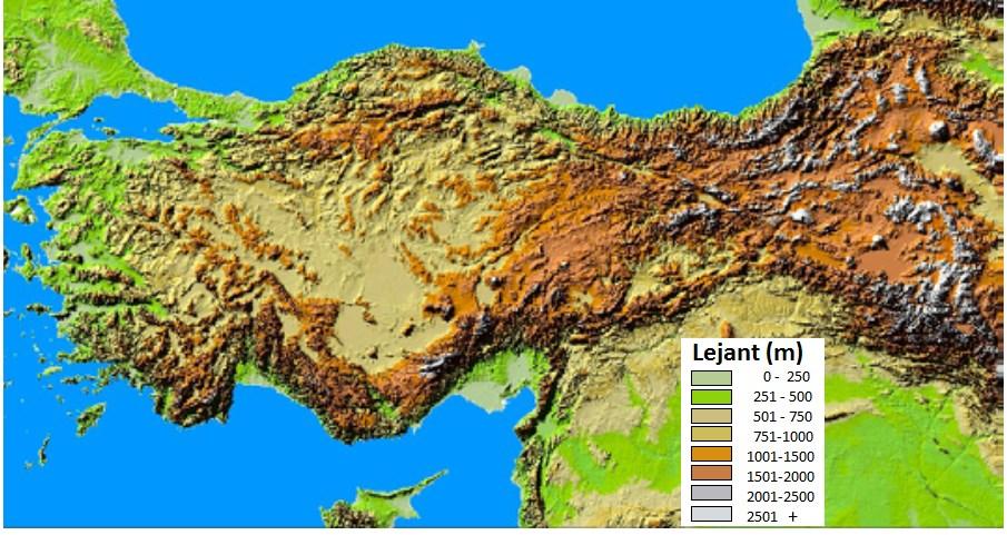 2.4. Türkiye İklim Değerlendirmesi Türkiye ılıman kuşak ile subtropikal kuşak arasında yer alır.