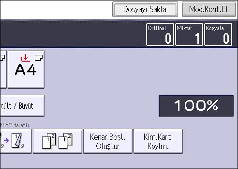 3. Fotokopi Doküman Sunucusu'nda Veri Saklama Doküman Sunucusu, bu makinenin sabit diskindeki kopyalama özelliğiyle okunan dokümanların saklanmasına olanak tanır.