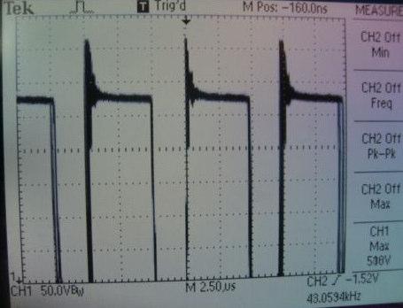 3.3 Uygulama Devresi MOSFET V DS Gerilimi Şekil 8.