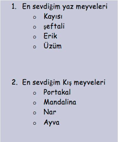 Numaralı Listeleme Etiketi Numaralı listeleme (ordered list) etiketi <ol>..</ol> dir.