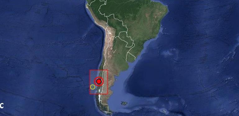 EQ-20161225-1530-ŞLI --- Şili'de 7.6 büyüklüğünde deprem ABD Jeolojik Araştırmalar Merkezi (USGS), Latin Amerika ülkesi Şili'de 7,6 büyüklüğünde bir deprem meydana geldiğini açıkladı.