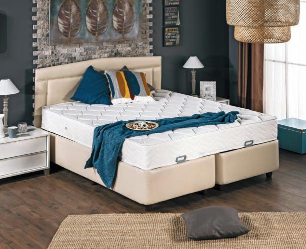 Uzun Ömürlü Yatağınız HYS Yay Teknolojisi Malta Yatağınız normal yay teknolojisi kullanılan yataklara göre 2 kat daha uzun ömürlüdür.