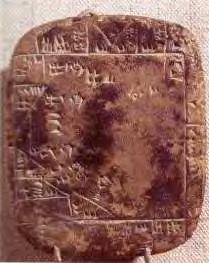 MÖ 00 yılında yapılmış olup, Mezopotamya da bulunan ünlü yapıtların içinde yer alır (Şekil.) [7]....4 Babil kil tablet haritası Şekil.