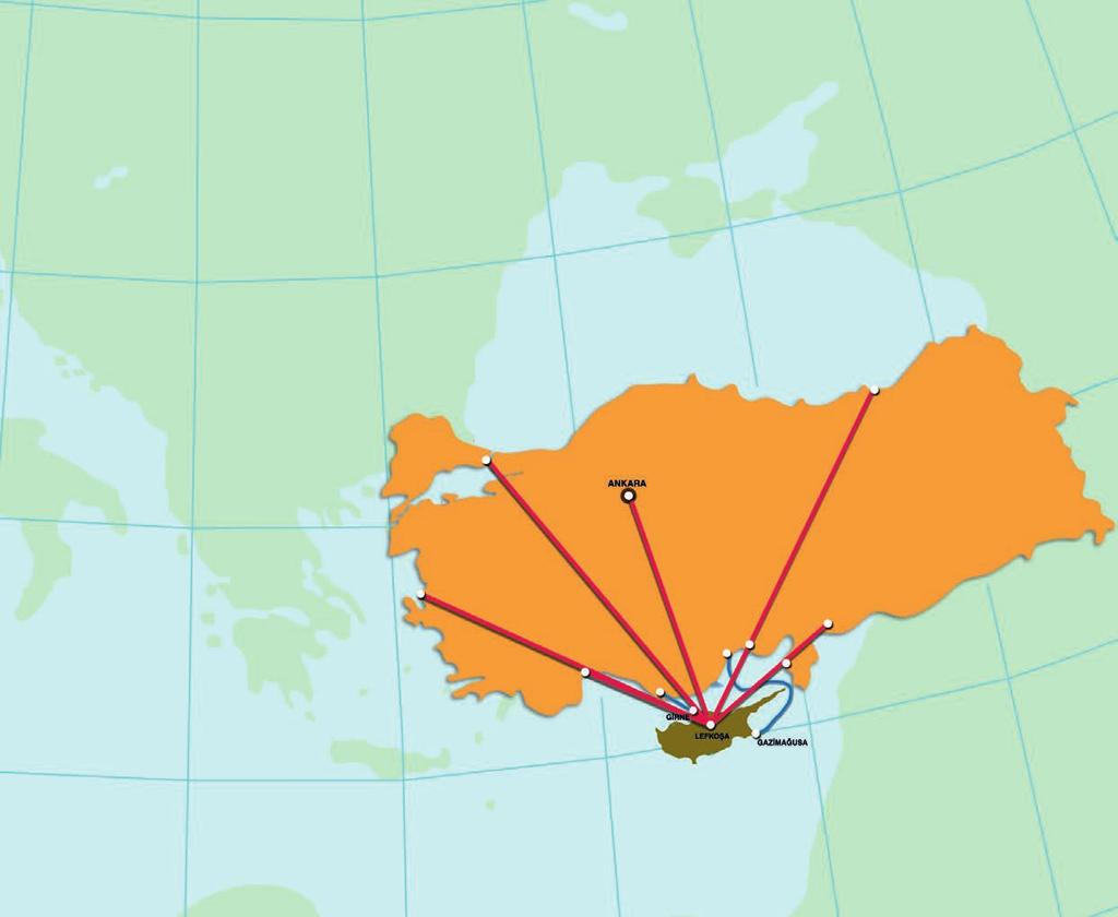 Kuzey Kıbrıs Türk Cumhuriyeti nin tarih, kültür, sanat ve eğitim merkezi olan Gazimağusa; Asur, Yunan, Pers, Roma, Bizans, Lüzinyan, Venedik ve Osmanlı medeniyetlerinin izlerini taşıyan surlar ile