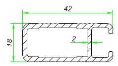 YC 4235 1,748 KG/M YY 153 0,612 KG/M YY 154 0,728 KG/M YS 11260 YS 11260 40X70