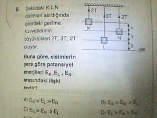 Ek=Epotansiyel-Esürtünme Ek=2mgh-mgh/2.