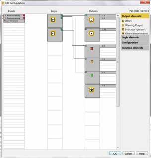 ENDÜSTRİ OTOMASYON Şekil 8 I/O Configuration Sekmesinde Yapılan Lojik Yazılım Yazılım çalışmasının ardından editör, seçimi son kullanıcıya bırakılmış bazı sistemsel ayarların yapılması bekler.