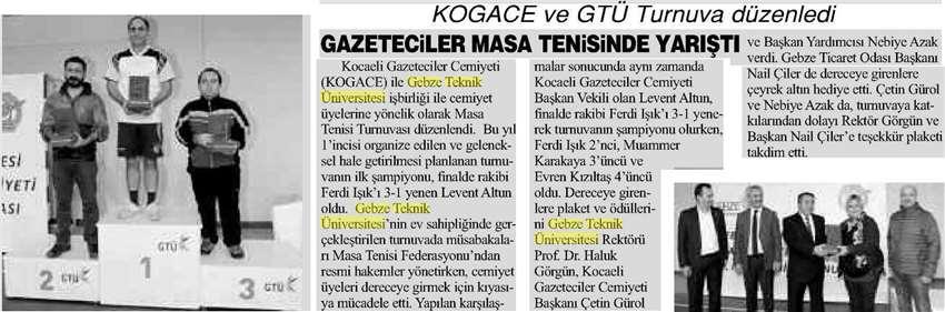 Yayın Adı : Gölcük Haber Yayın Tarihi : 12.01.2017 Küpür Sayfa : 12 Referans No : 63360168 Rek.E.