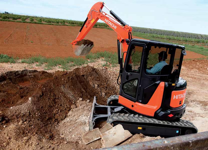 ZAXIS-5A series serisi Short-tail-swing