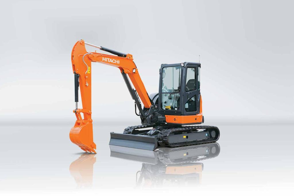 ZX48U-5 ZX48U-5A YENİ ZX48U-5A Yeni Hitachi ZAXIS48U-5A modelini tasarlarken, müşterilerimizin bir mini ekskavatörden beklentilerini gerçeğe dönüştürmeyi amaçladık.