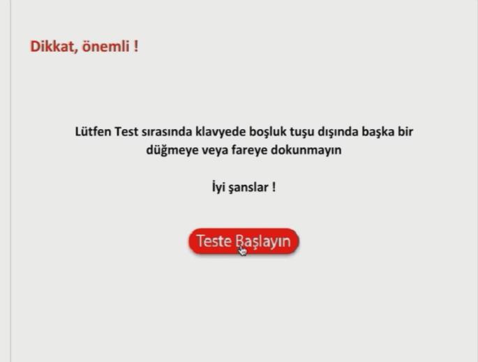 İşitilen tını uygulama talimatları ekranda göründüğünde duracaktır. 8. Adım 8.