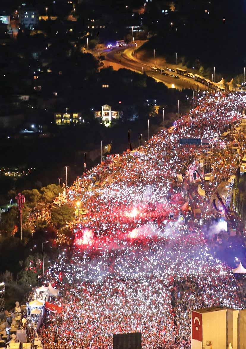 GÜNDEM 14 Başkomutan Erdoğan Şehitler Köprüsü'nde milyonlara seslendi 15 Temmuz