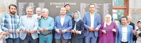 Sergi açılışına ayrıca Üsküdar İlçe Başkanımız Halit Hızır, Üsküdar Belediye Başkanı Hilmi Türkmen ve çok sayıda vatandaş katıldı.