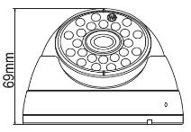 2.0 MP IR DOME VP IP (20 mt.) 2.0MP Yüksek Çözünürlük SONY + HiSilicon Chipset 3D DNR & DWDR & BLC Alarm ikaz: SMTP Server, FTP Server, Cloud Storage (Dropbox, Google drive) 20mt.