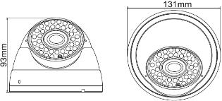 (ASN-2341B modeli ile) Harici Mikrofon (ASN-2341C modeli ile) Dahili + Harici Mikrofon (ASN-2341D modeli ile) 1/2.9" SONY IMX323 Low Illumination 2.