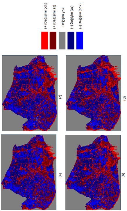 Spektral İndekslerin Landsat TM Uydu Verileri Kullanılarak Arazi Örtüsü/Kullanımı Sınıflandırmasına Etkisi: İstanbul, Beylikdüzü İlçesi, Arazi Kullanımı Değişimi 3.