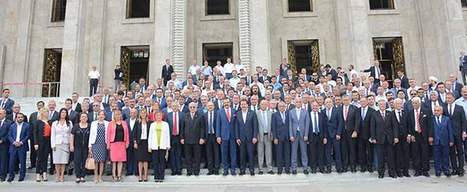 13. STK LARDAN TBMM DE ORTAK AÇIKLAMA- 20 Temmuz 2016 TOBB başkanlığında sivil toplum kuruluşları ve meslek örgütleri başkanlarının katılımlarıyla; 15 Temmuz tarihinde ülkemizin birlik ve