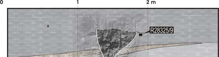 sırasıyla stratigrafik ve yapısal, kanıtlardır. Yaş numunesinin alındığı yer siyah dikdörtgenle gösterilmiş olup sonuçları tablo 1 de yer almaktadır.