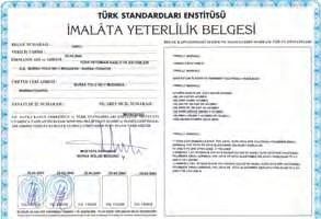 Sistem Belgelerimiz System Certificates * ISO 9000 * ISO 14000. 3. 4. 5.