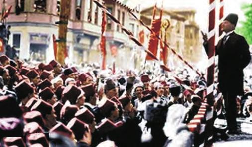 c. Millî Birlik ve Beraberliðin Anlam ve Önemi etkinlik Gazi Mustafa Kemal,Bursa da halka hitap ederken (1924) Atatürk ve Millî Birlik Ey Ahali, Gördüðünüz bütün o felâketlerden sonra, sizleri o