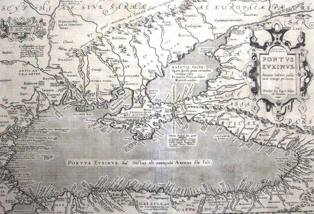 Harita 3: Latince Karadeniz